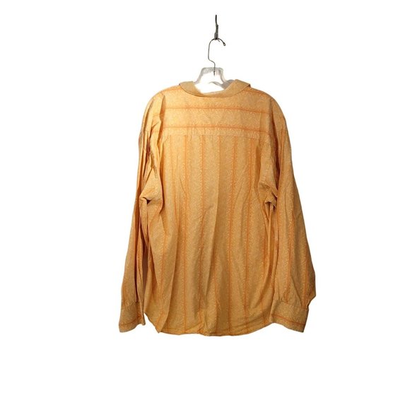 Linea Dome Chemise Peach Cotton Shirt Men's XXL - Picture 2 of 5